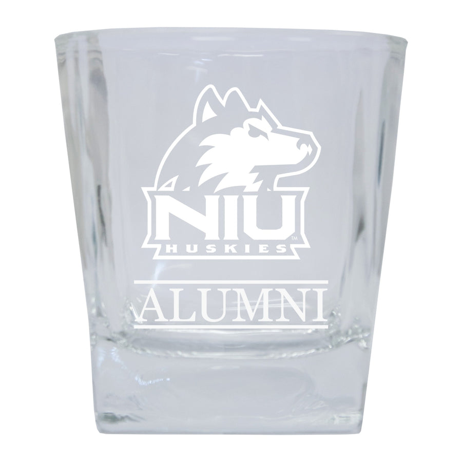 Northern Illinois Huskies Alumni Elegance - 5 oz Etched Shooter Glass Tumbler Image 1