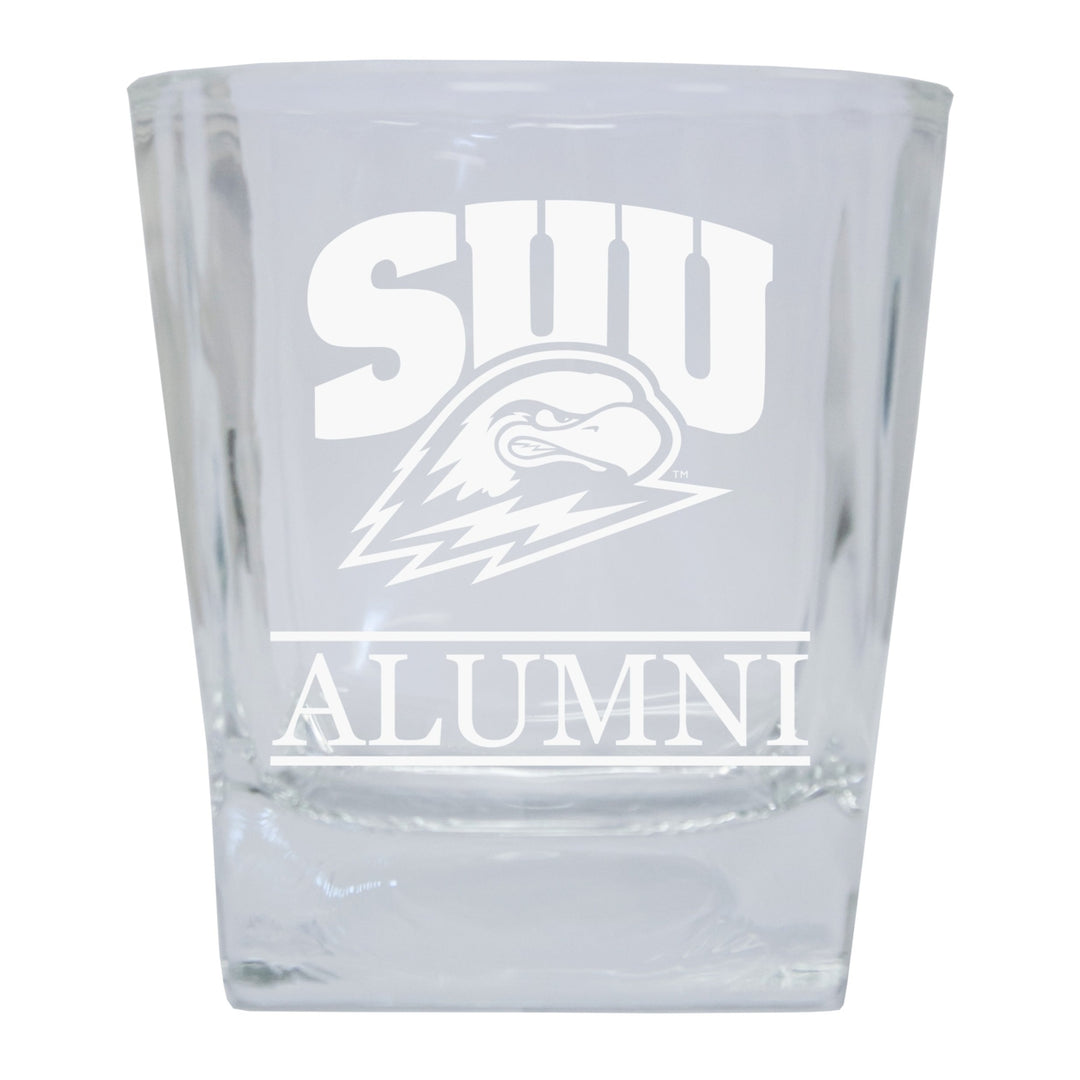 Southern Utah University Alumni Elegance - 5 oz Etched Shooter Glass Tumbler Image 1