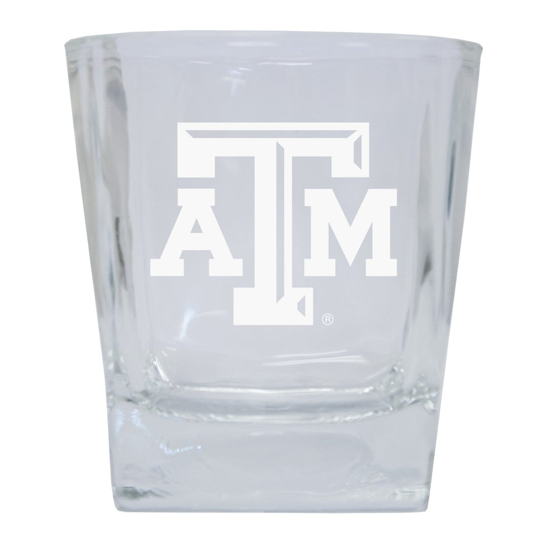 Texas AandM Aggies Alumni Elegance - 5 oz Etched Shooter Glass Tumbler Image 1