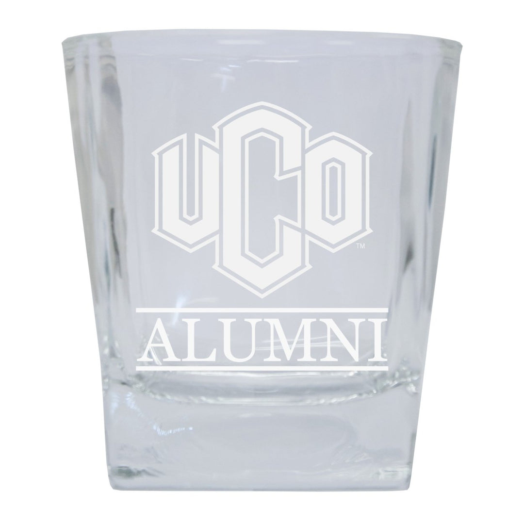 University of Central Oklahoma Bronchos Alumni Elegance - 5 oz Etched Shooter Glass Tumbler Image 1