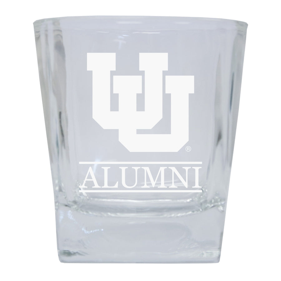 Utah Utes Alumni Elegance - 5 oz Etched Shooter Glass Tumbler Image 1