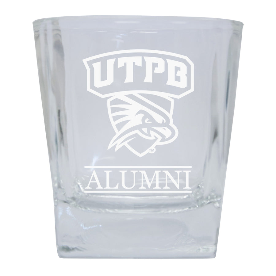 University of Texas of the Permian Basin Alumni Elegance - 5 oz Etched Shooter Glass Tumbler Image 1