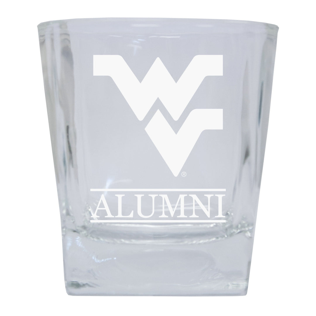 West Virginia Mountaineers Alumni Elegance - 5 oz Etched Shooter Glass Tumbler Image 1