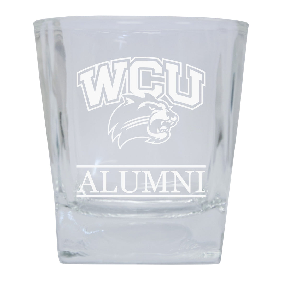 Western Carolina University Alumni Elegance - 5 oz Etched Shooter Glass Tumbler Image 1