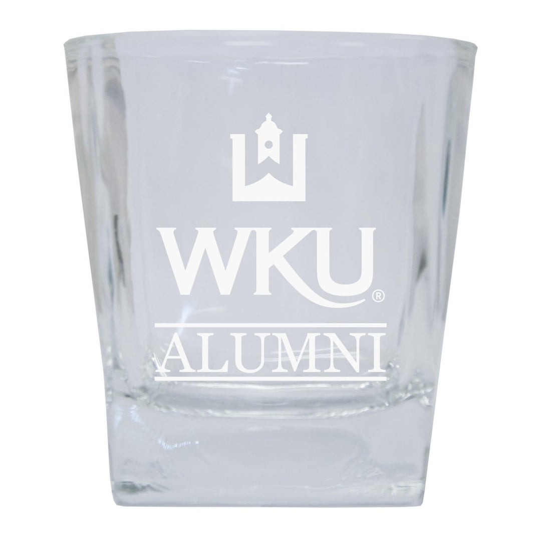 Western Kentucky Hilltoppers Alumni Elegance - 5 oz Etched Shooter Glass Tumbler Image 1