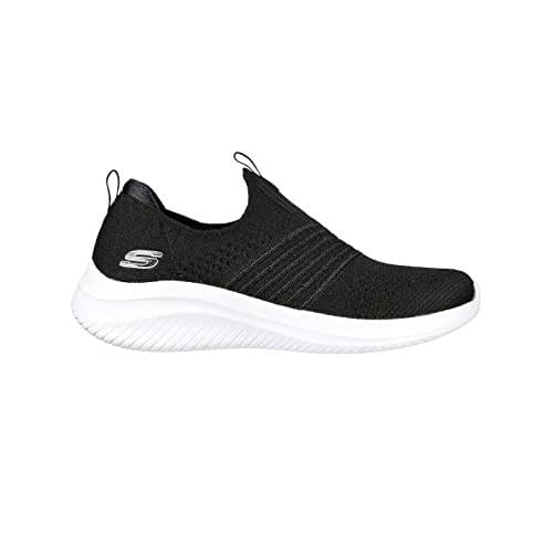 Skechers Womens Ultra Flex 3.0 - Classy Charm Sneaker Black/White - 149855-BKW BLACK/WHITE Image 4