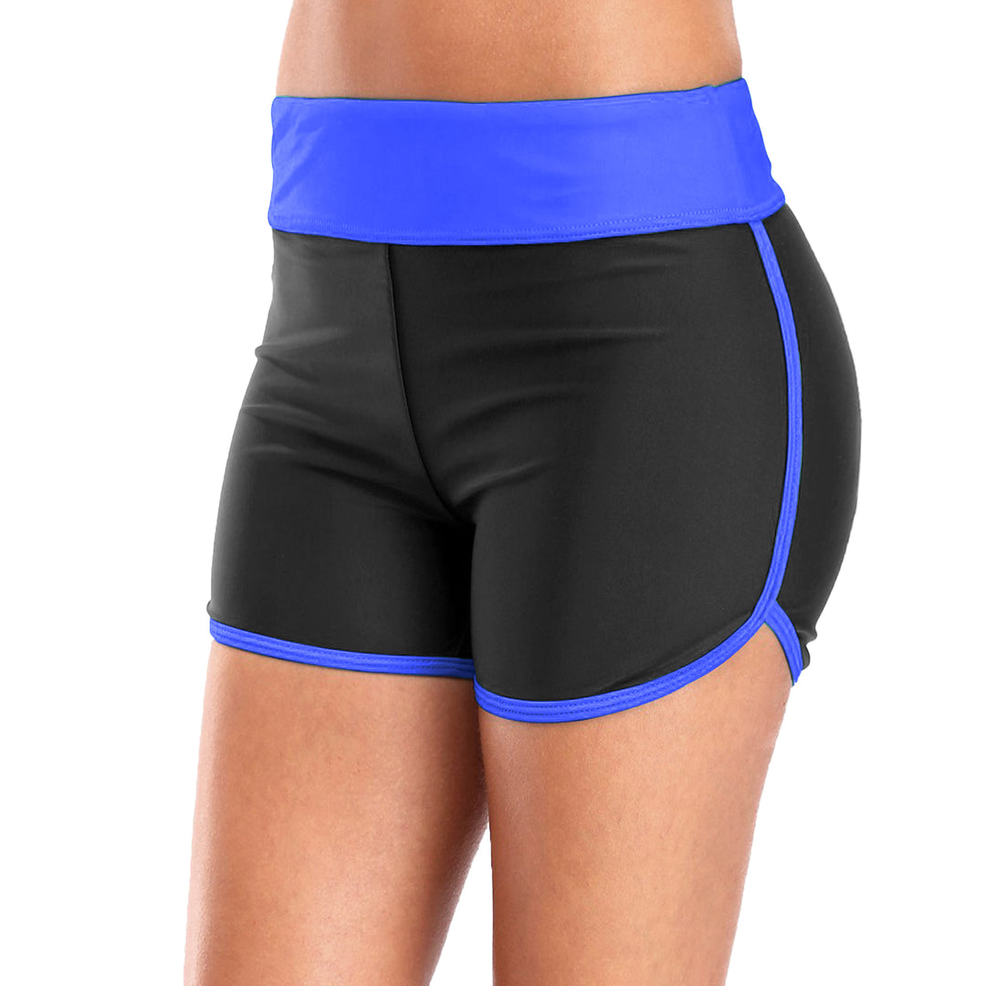 3-Pack Womens Yoga Shorts Soft Stretchy Active Dolphin Shorts Ladies Moisture-Wicking Quick-Dry Swim Running Gym Workout Image 6
