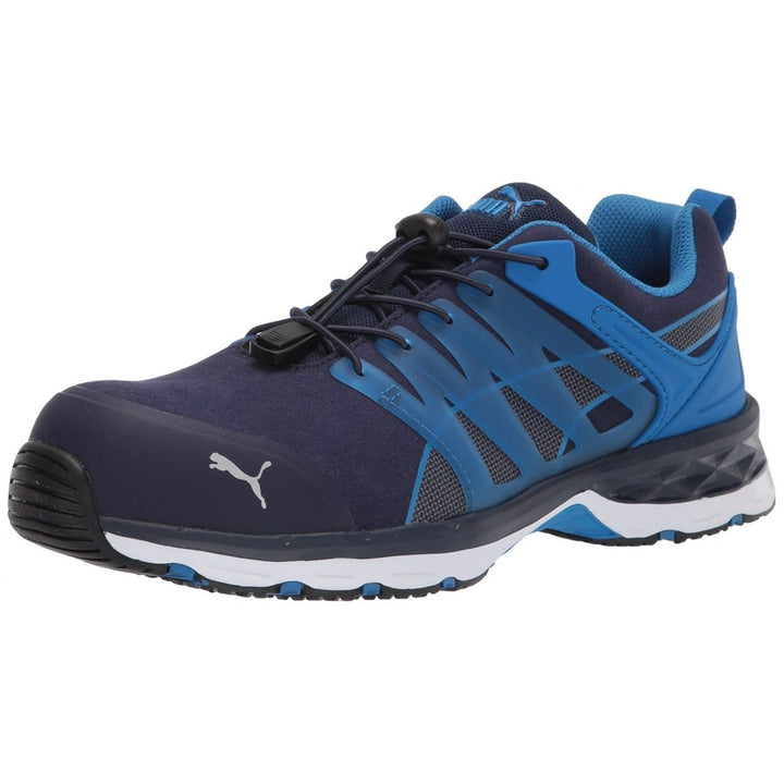 PUMA Safety Mens Velocity 2.0 Composite Toe ESD Work Shoe Blue - 643855 ONE SIZE BLUE Image 4