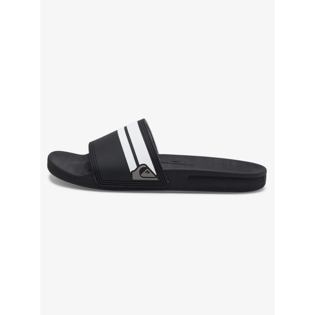 Quiksilver Rivi Slide Sandal Black Hydrobound Footbed Slip-Resistant AQYL100867 Image 3