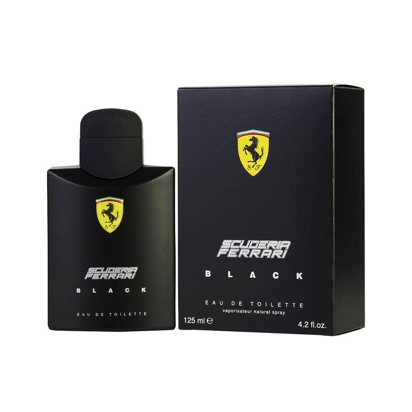 Ferrari Scuderia Black EDT Men 4.2 oz Aromatic Fougere Fragrance Cologne Image 1