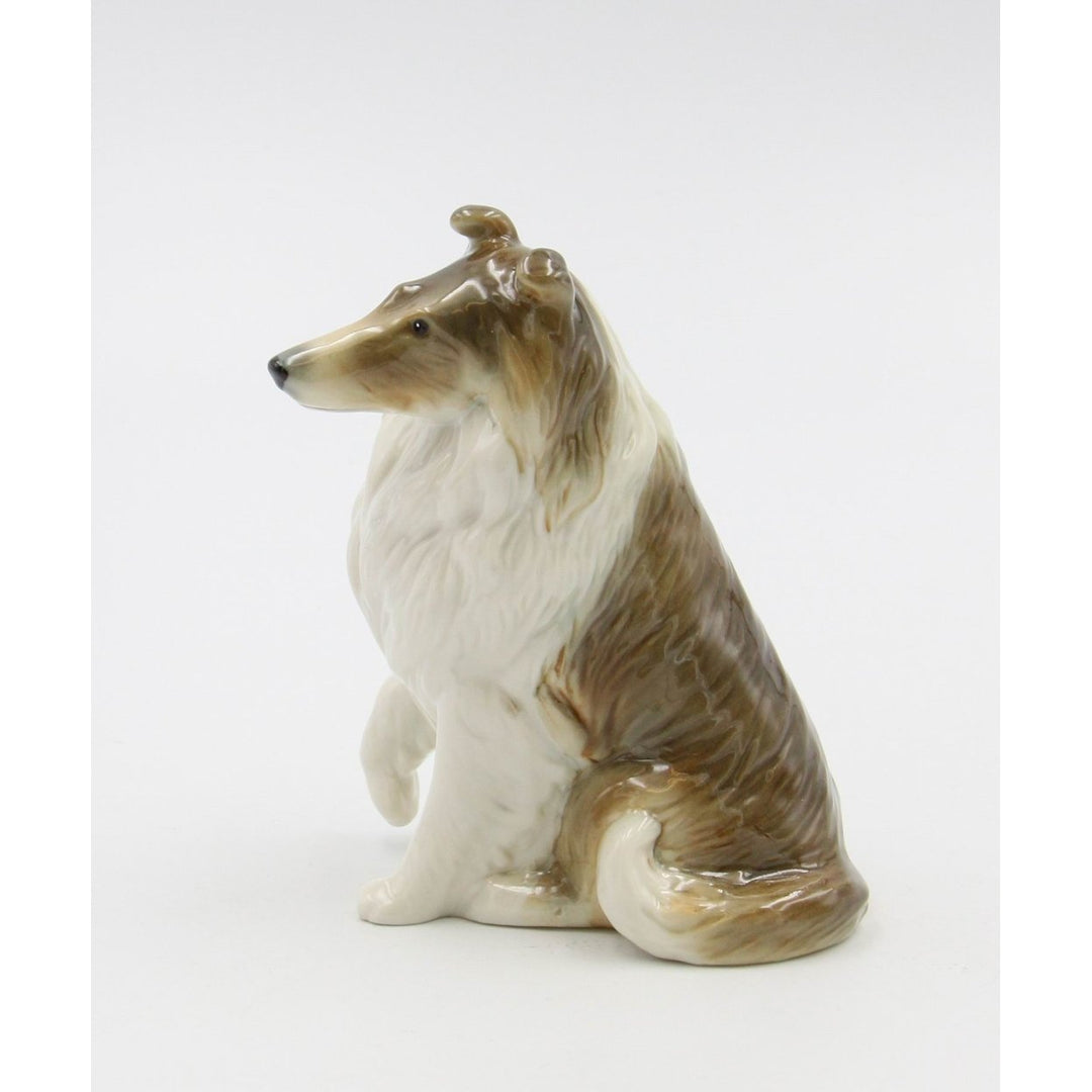 Ceramic Border Collie Dog Figurine 3.625" Gift for Dog Lovers Image 6