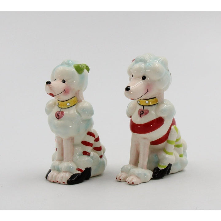 Ceramic Poodle Dogs  Salt and Pepper ShakersHome DcorMomKitchen Dcor, Image 2