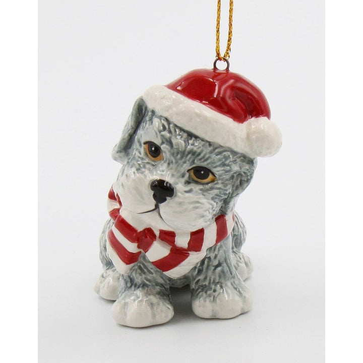 Ceramic West Terrier Christmas Ornament Home D cor  Kitchen D cor , Image 3