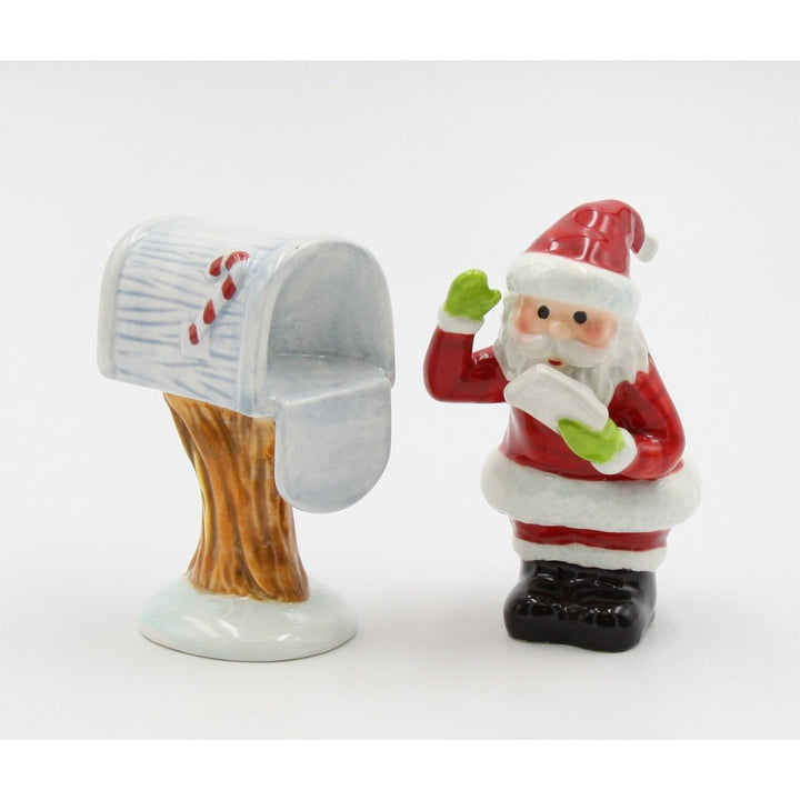 Ceramic Letters for Santa Salt and Pepper Shakers Holiday Gift Image 4