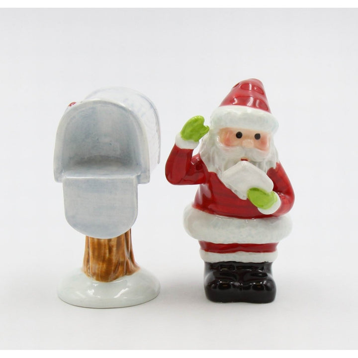 Ceramic Letters for Santa Salt and Pepper Shakers Holiday Gift Image 4