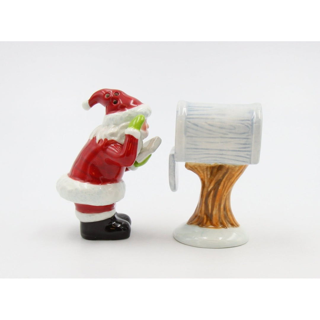 Ceramic Letters for Santa Salt and Pepper Shakers Holiday Gift Image 6