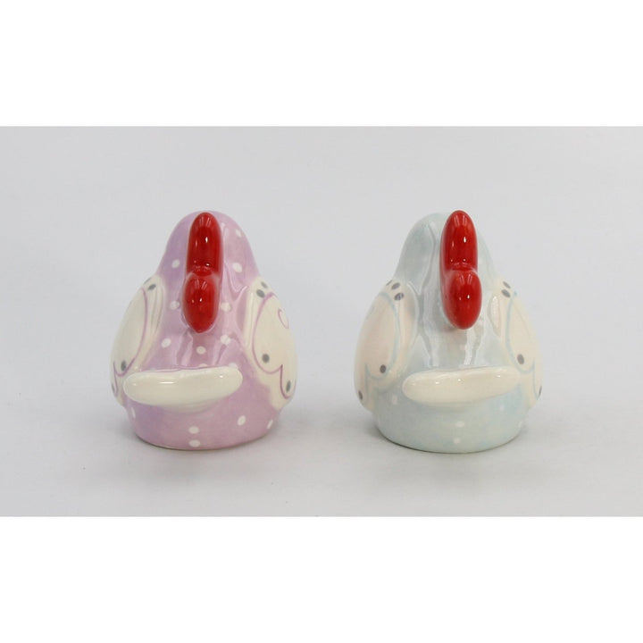 Ceramic Bird Salt and Pepper Shakers Heart Design 3.5 Inch Gift Image 8