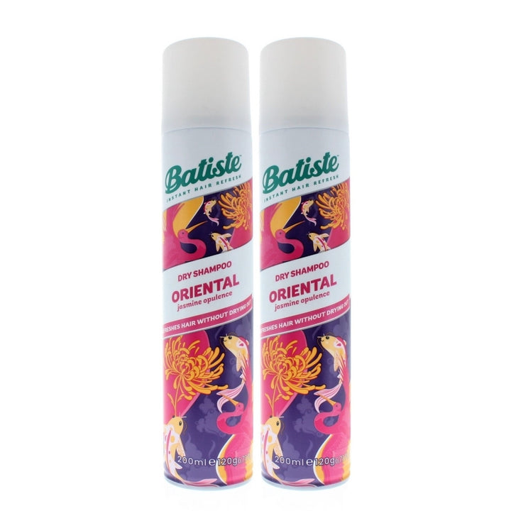 Batiste Dry Shampoo Oriental Jasmine Opulence 200ml/120g (2-Pack) Image 1