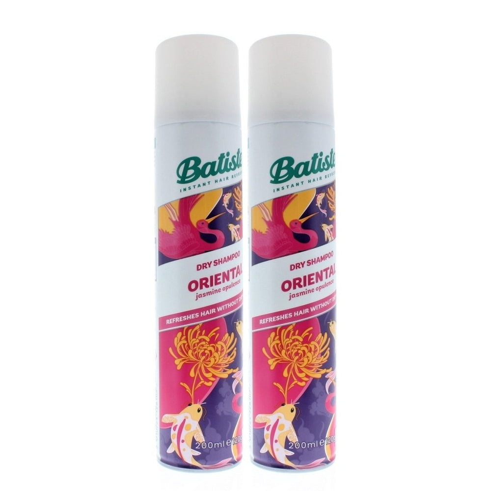Batiste Dry Shampoo Oriental Jasmine Opulence 200ml/120g (2-Pack) Image 2