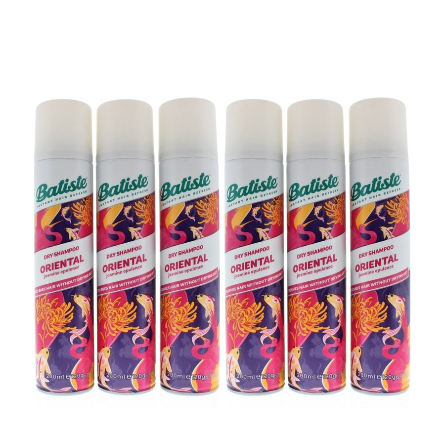 Batiste Dry Shampoo Oriental Jasmine Opulence 200ml 120g 6-Pack Hair Care Image 1