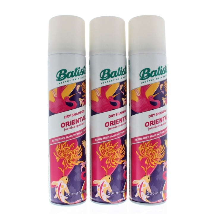 Batiste Dry Shampoo Oriental Jasmine Opulence 200ml/120g (3-Pack) Image 2