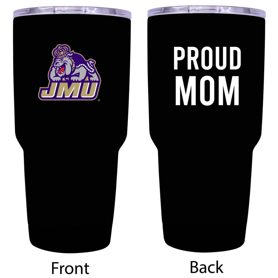 James Madison Dukes Proud Mom 24 oz Insulated Stainless Steel Tumbler Image 1