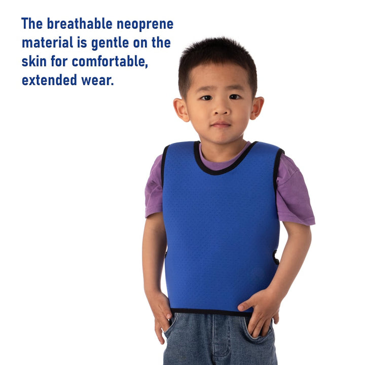 Breathable Sensory Compression Vest for Kids Adjustable Pressure Vest Large Image 9