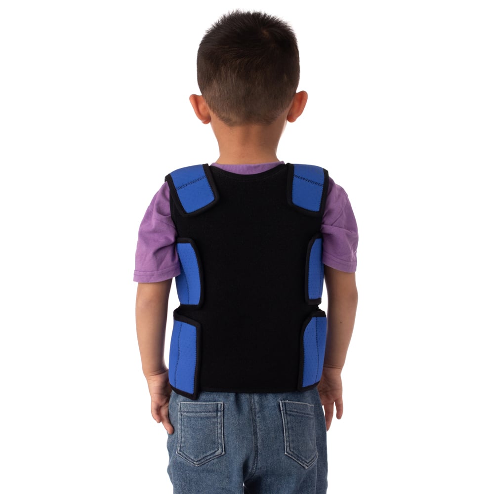 Breathable Sensory Compression Vest for Kids Adjustable Pressure Vest Large Image 10