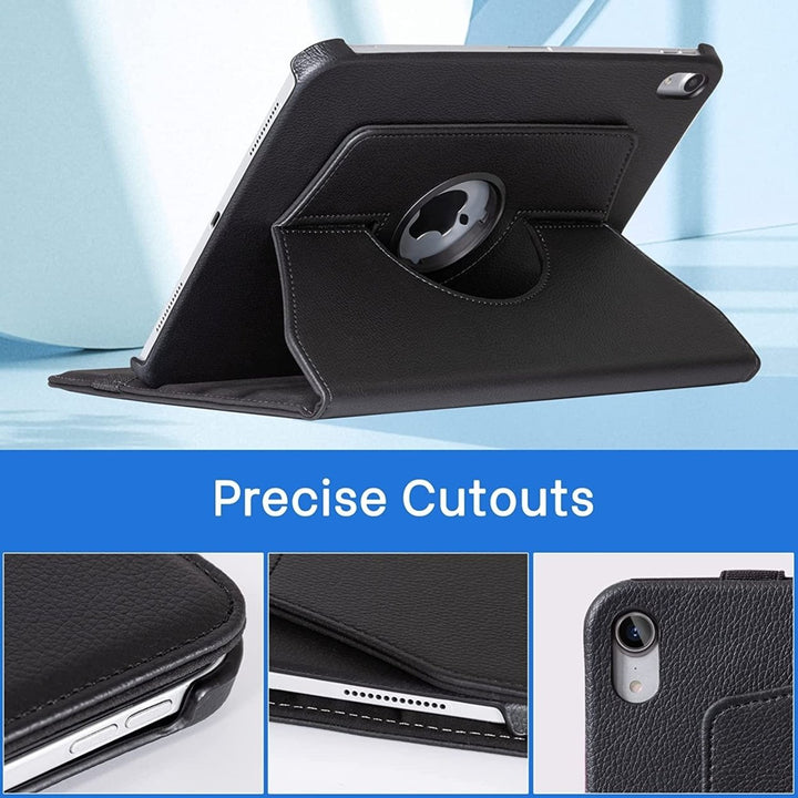 Rotating Case for iPad 10th Gen 10.9 2022 Synthetic Leather 360 Stand Cover Image 4