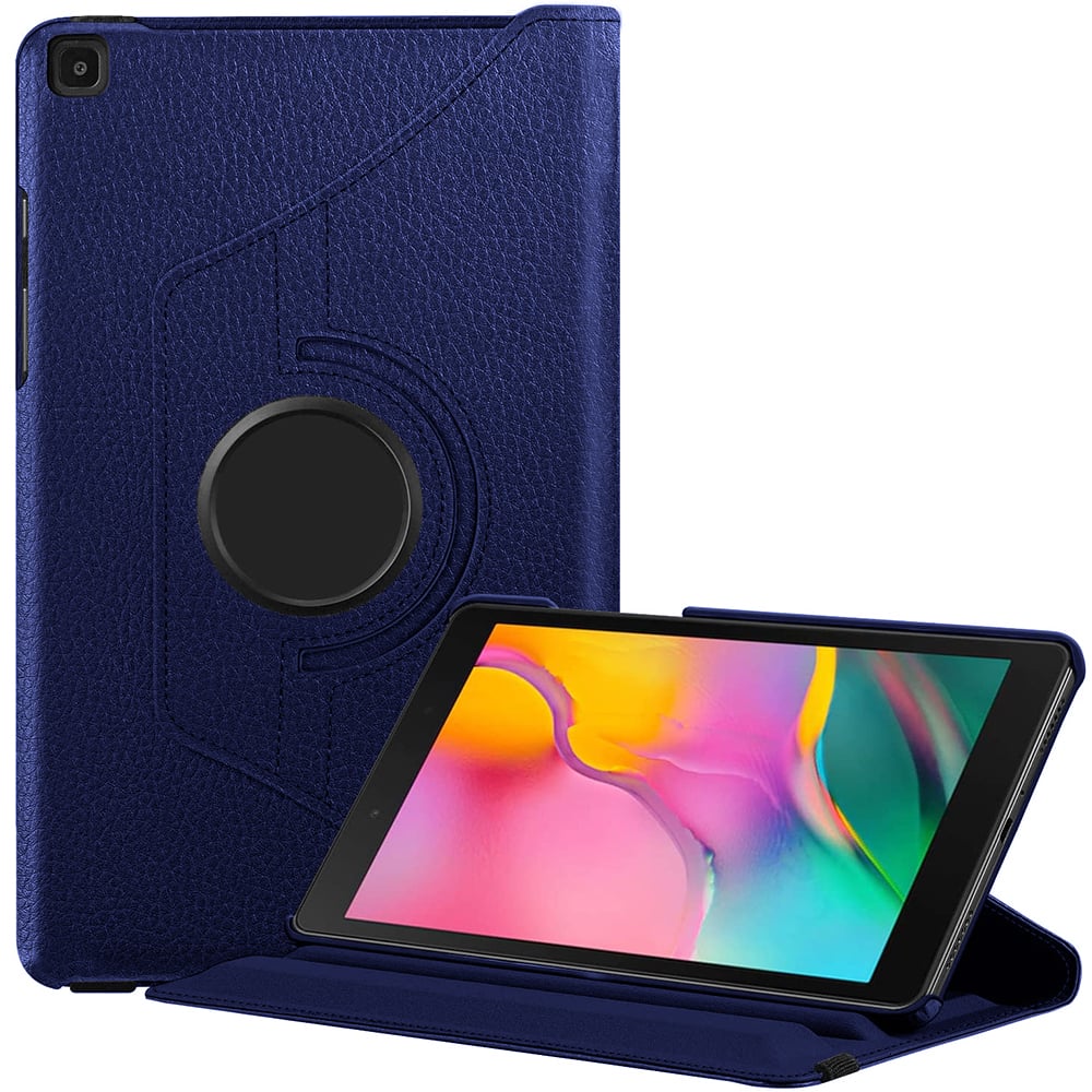 Samsung Galaxy Tab A 8.0 2019 Case 360 Degree Rotating Stand Folio Leather Cover Image 6