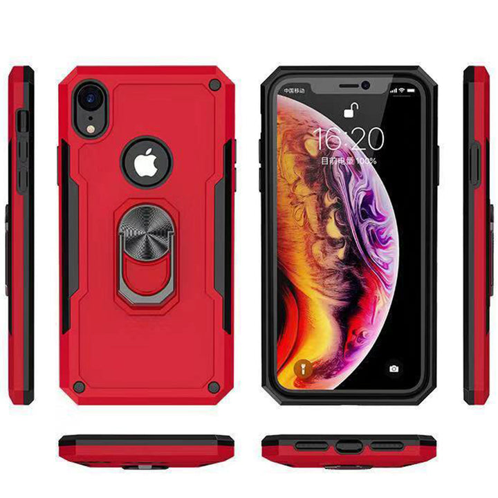 For Apple iPhone 11 Pro Max Phone Case with Ring Stand Heavy Duty Military Grade Shockproof Rugged Bumper Image 4