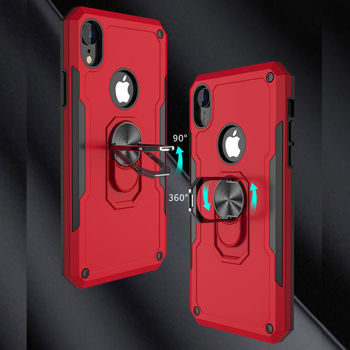 For Apple iPhone 11 Pro Max Phone Case with Ring Stand Heavy Duty Military Grade Shockproof Rugged Bumper Image 4