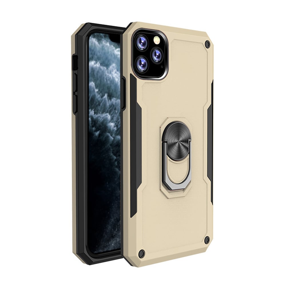 For Apple iPhone 11 Pro Max Phone Case with Ring Stand Heavy Duty Military Grade Shockproof Rugged Bumper Image 7