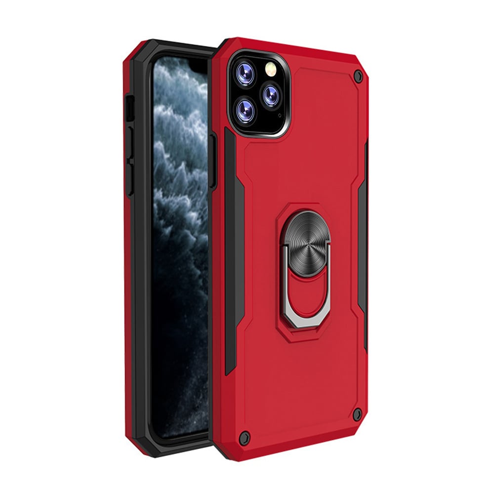 For Apple iPhone 11 Pro Max Phone Case with Ring Stand Heavy Duty Military Grade Shockproof Rugged Bumper Image 9