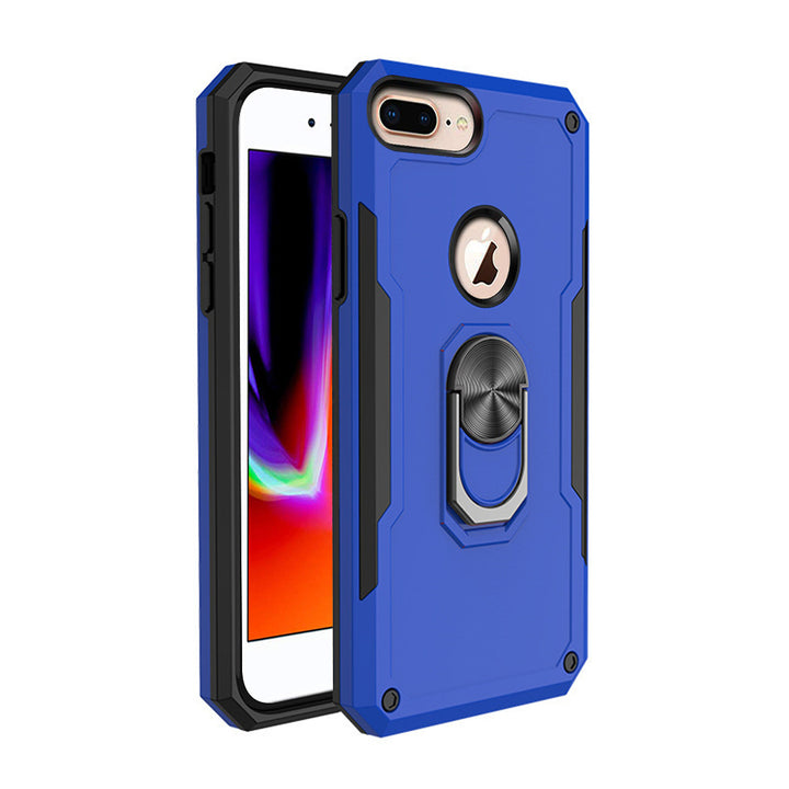 For Apple iPhone 8 Plus / iPhone 7 Plus Phone Case with Ring StandHeavy Duty Military Grade Shockproof Rugged Bumper Image 6