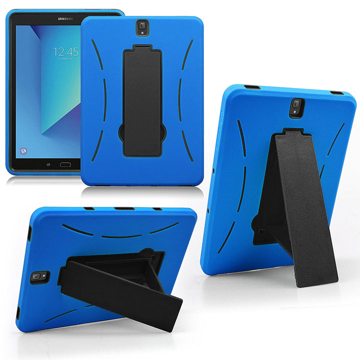 For Samsung Galaxy Tab S3 9.7 / T820 / T825 Heavy-Duty Drop-Proof and Shock-Resistant Hybrid case(with Built-in Stand) Image 3