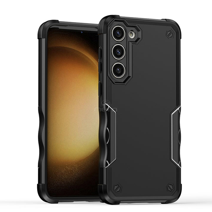 For Samsung Galaxy S23 Plus / SM-S916 Dual Layer Commuter Style Heavy Duty Protective Shockproof Trailblaze Hybrid Case Image 1