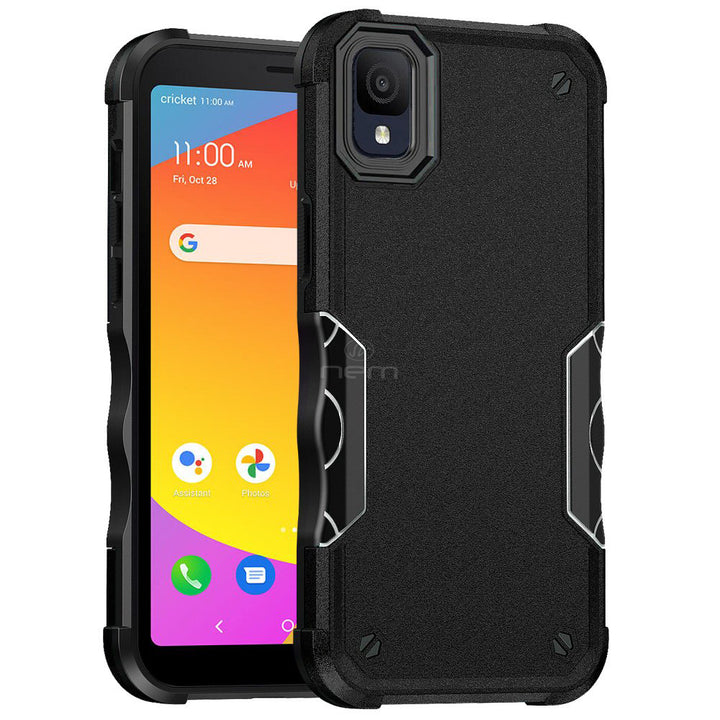 For TCL ION Z 2023 Dual Layer Commuter Style Heavy Duty Protective Shockproof Trailblaze Hybrid Case Cover Image 1