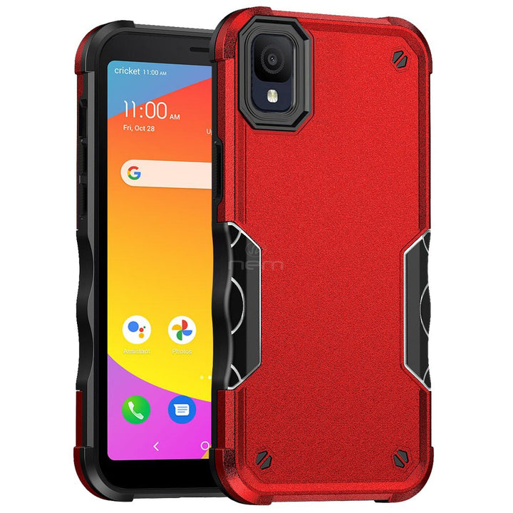 For TCL ION Z 2023 Dual Layer Commuter Style Heavy Duty Protective Shockproof Trailblaze Hybrid Case Cover Image 1