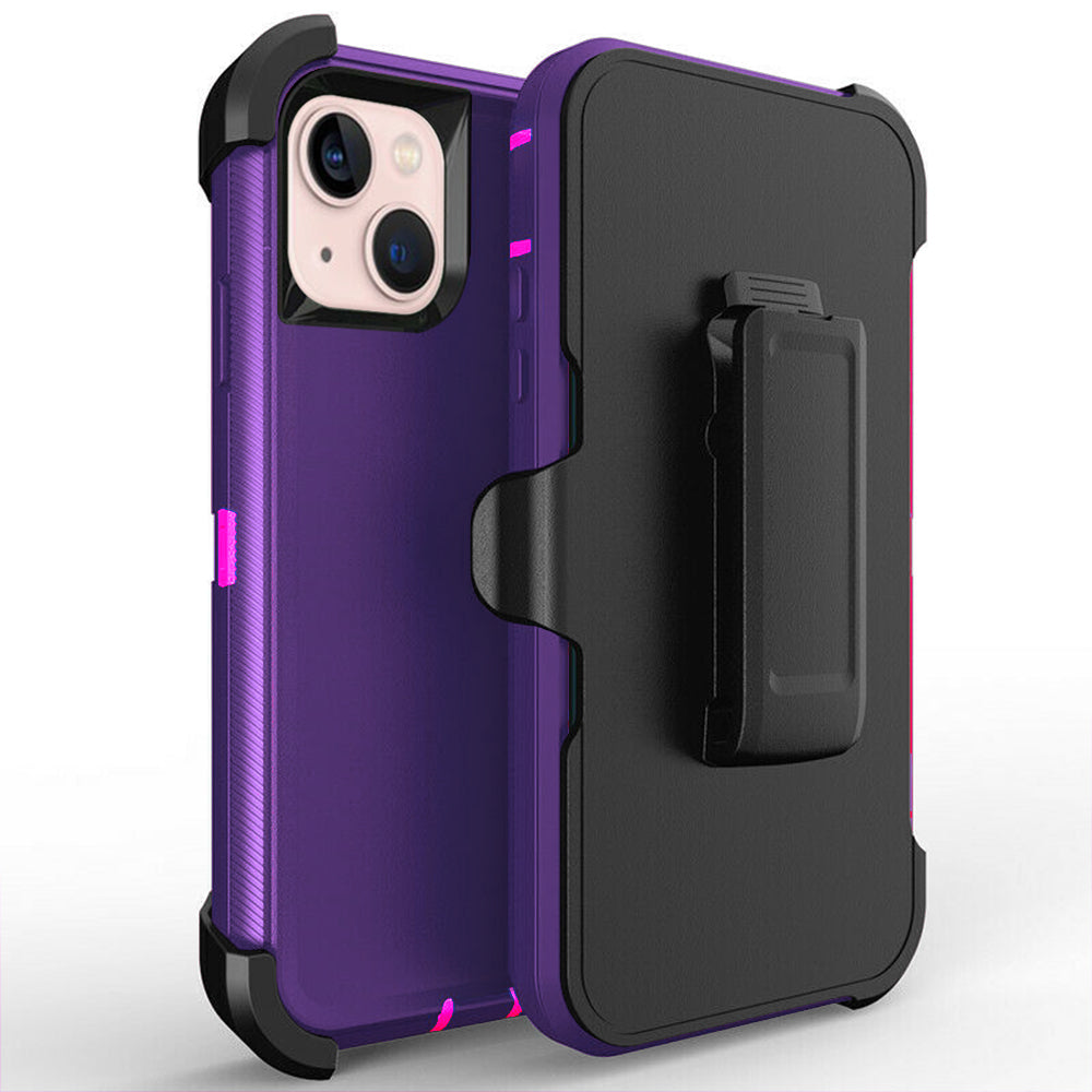 For Apple iPhone 13 Mini 5.4 Heavy Duty Military Grade Full Body Shockproof Dust-Proof Drop Proof Rugged Protective Image 8