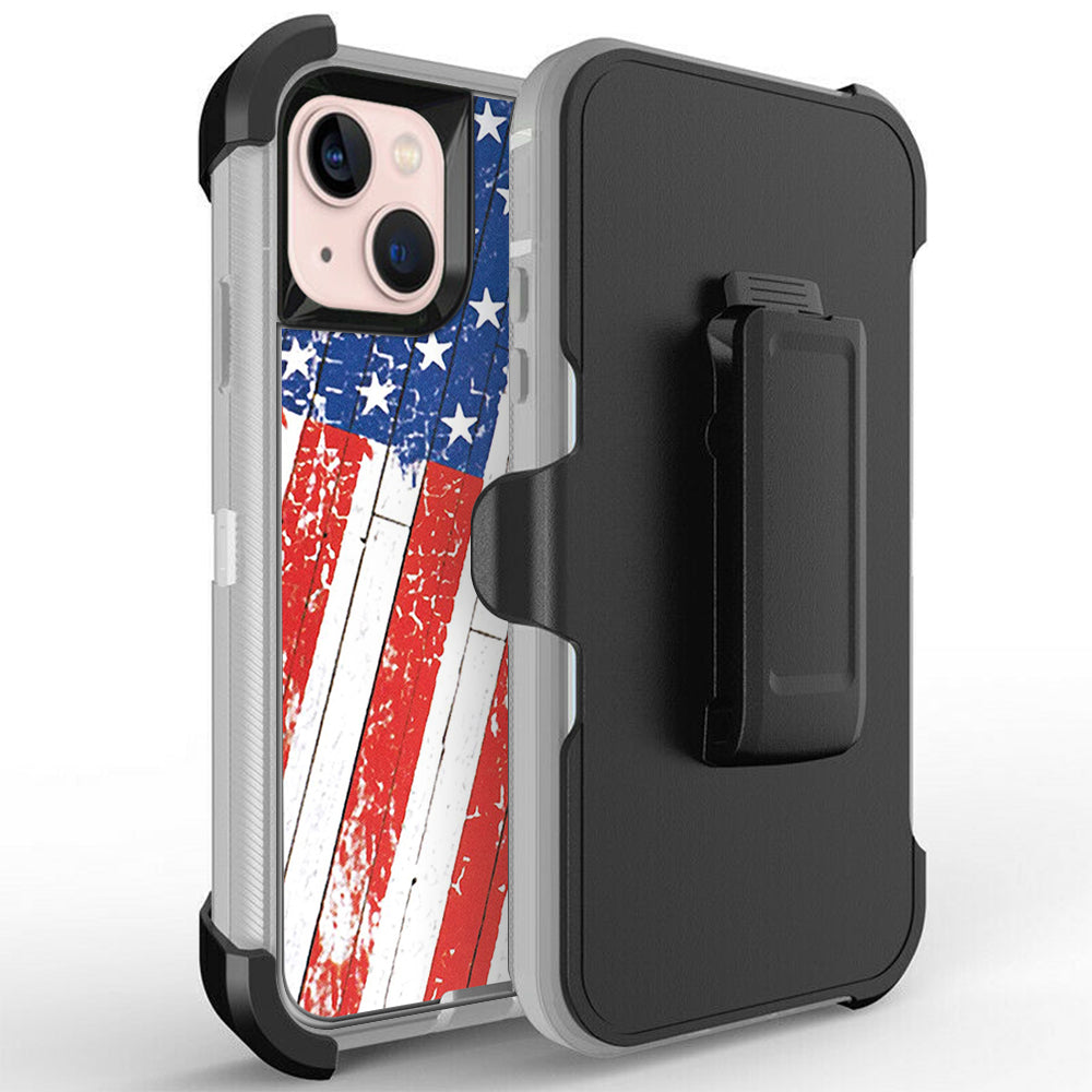 For Apple iPhone 14 6.1 Heavy Duty Military Grade Full Body Shockproof Dust-Proof Drop Proof Rugged Protective Cover Image 7