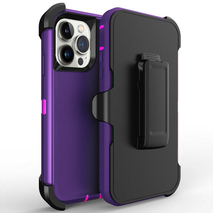 For Apple iPhone 13 Pro 6.1 Heavy Duty Military Grade Full Body Shockproof Dust-Proof Drop Proof Rugged Protective Cover Image 8