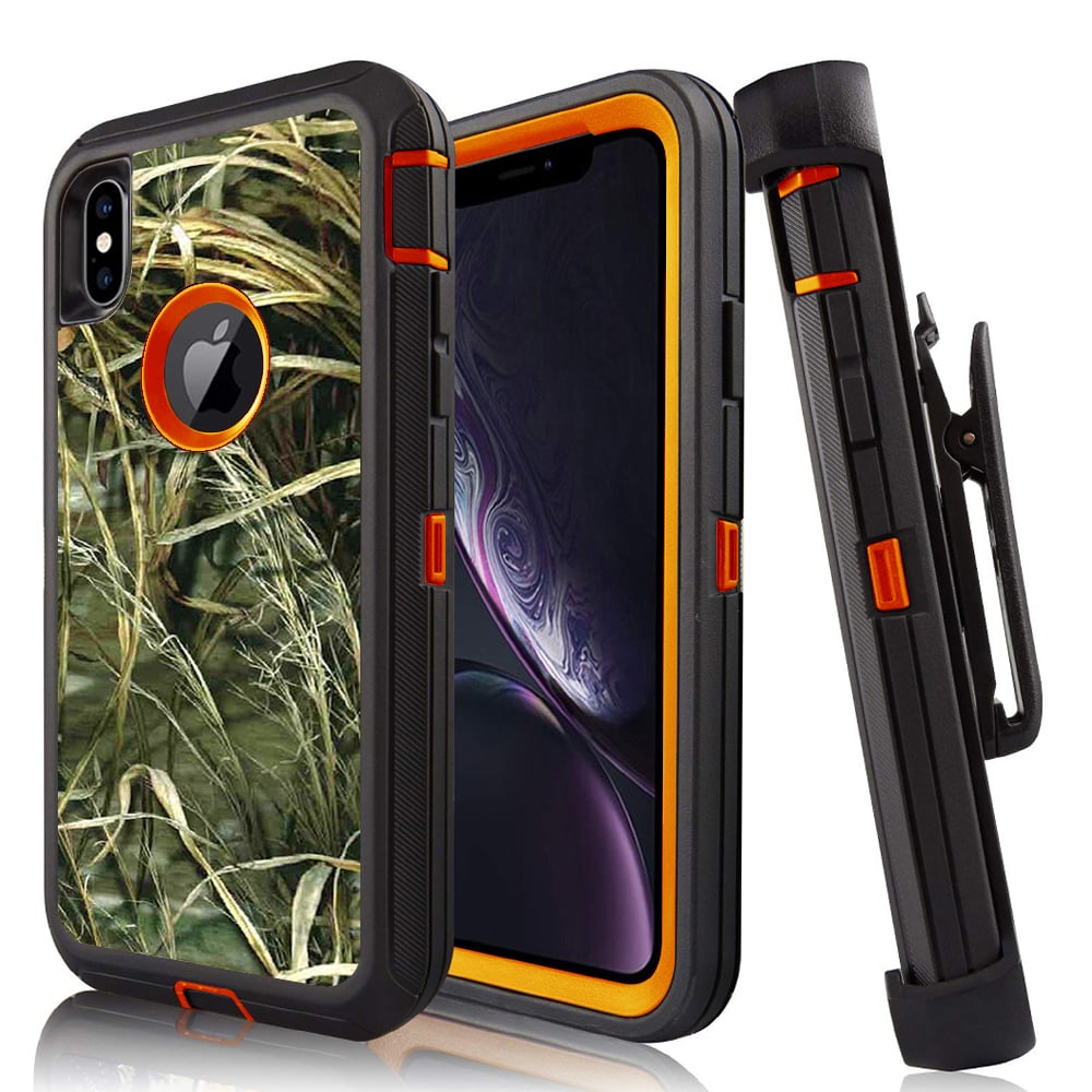 For Apple IPhone XS / IPhone X Heavy Duty Military Grade Full Body Shockproof Dust-Proof Drop Proof Rugged Protective Image 2