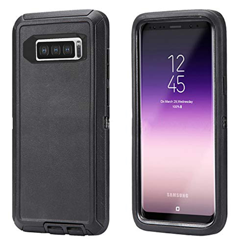 Samsung Galaxy S10 Plus Heavy Duty Rugged Case Shockproof Dust-Proof with Clip Image 2