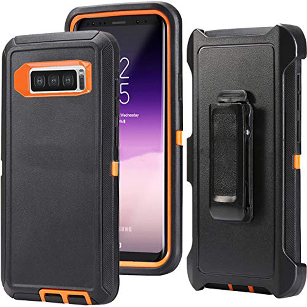 Samsung Galaxy S10 Plus Heavy Duty Rugged Case Shockproof Dust-Proof with Clip Image 3