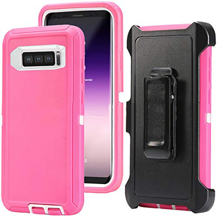 Samsung Galaxy S10 Plus Heavy Duty Rugged Case Shockproof Dust-Proof with Clip Image 7