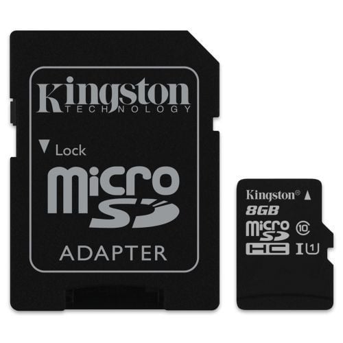 Kingston 128GB microSDXC Memory Card Class 10 UHS-I Waterproof with Adapter Image 2