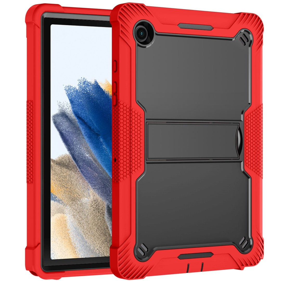 Samsung Galaxy Tab A8 Case Black Shockproof Kickstand Heavy Duty Dual Layer Image 9