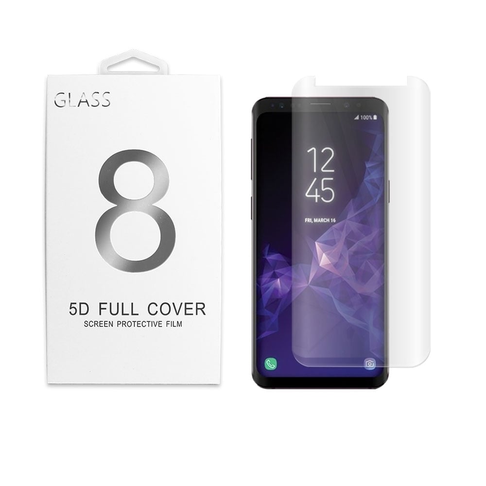 Samsung Galaxy S9 Tempered Glass Screen Protector Edge to Edge Coverage Image 4