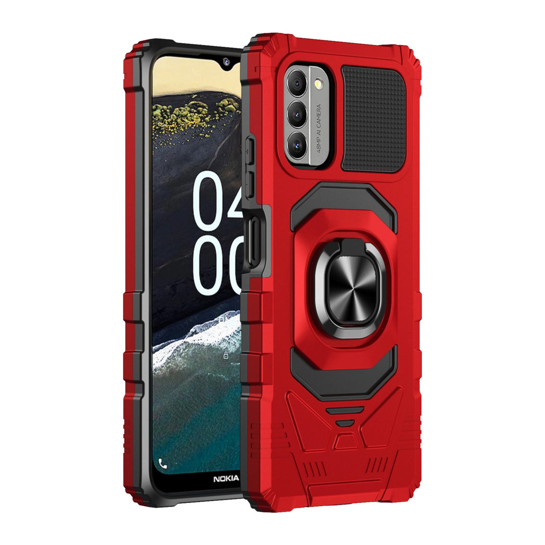 Nokia G100 5G Heavy Duty Case Cover Rugged Shockproof with Rotatable Kickstand Image 6